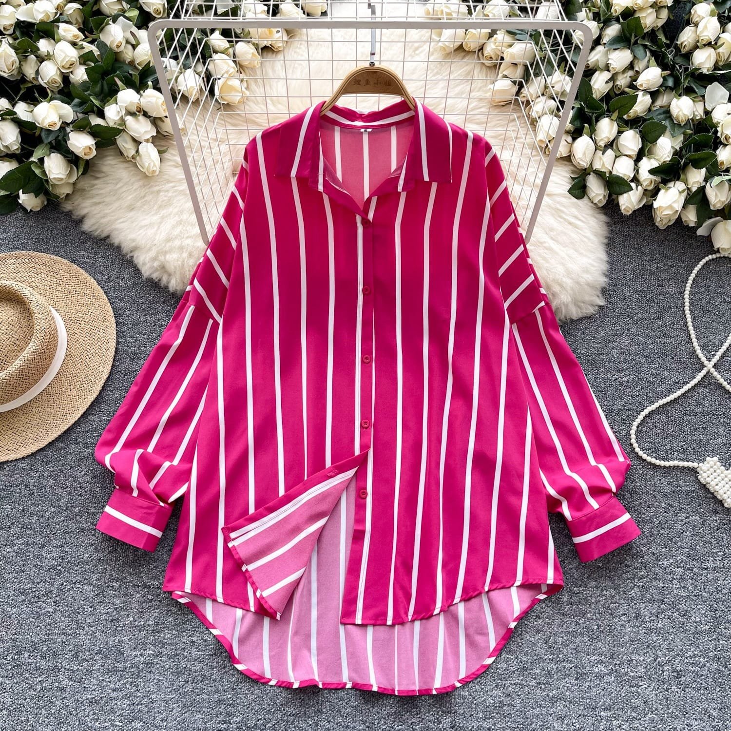 Ladies Striped Shirt - Image 6