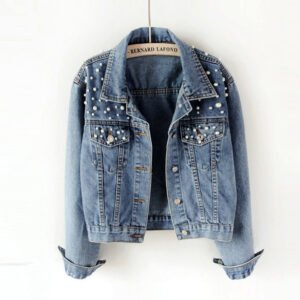 Denim Pearl Jacket