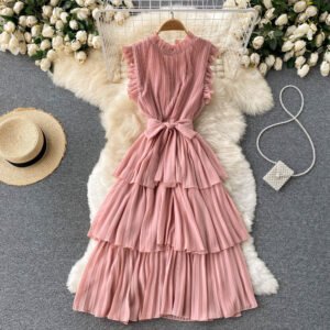 Layer Ruffle Dress